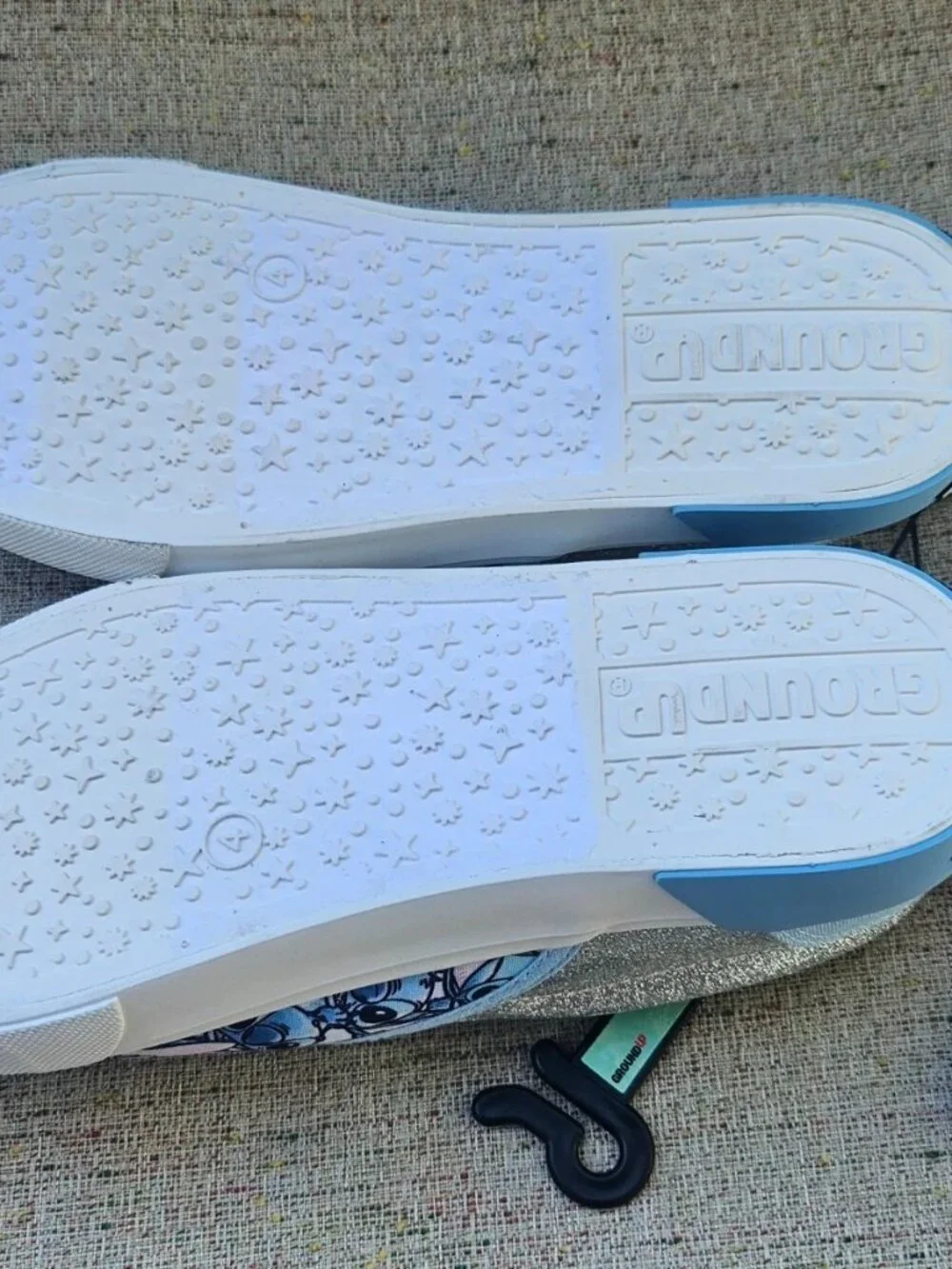 Disney Stitch Girl Shoes Loafer Slip On Blue Size 4US 36 EU NWT - Picture 8 of 8